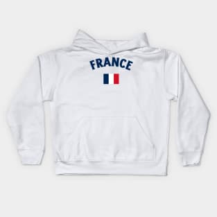 France Flag Kids Hoodie